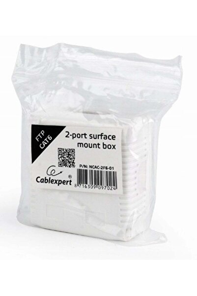 Gembird CABLU ACC MOUNT BOX CAT6A FTP/2P NCAC-2F6A-01