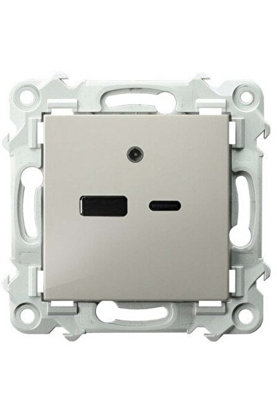 OSPEL SZAFIR ≈Åadowarka USB A+C cașmir be≈º GPUSB-2Z/m/83
