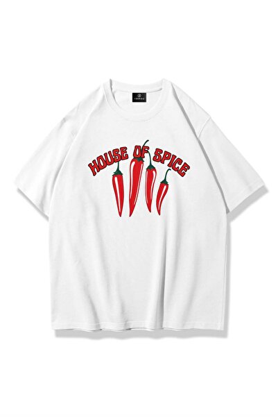 Trendiz Tricou unisex House of Spice alb