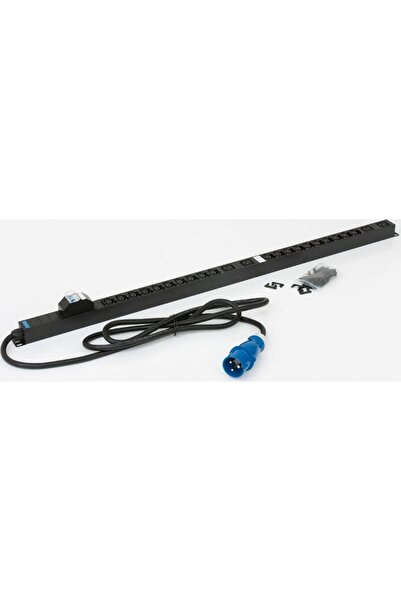 TRITON 19 " z√ ° slepka 1U perforat√ °   ov√ ° lem 36 x 6 mm, negru√ °