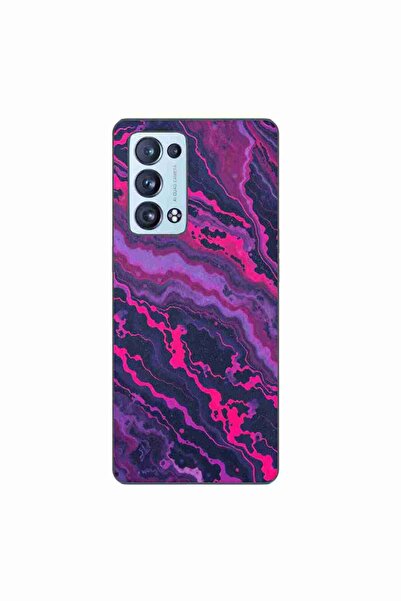 OEM Husa compatibila cu Oppo Reno6 Pro 5G Silicon Gel Tpu Model Midnight Rose...