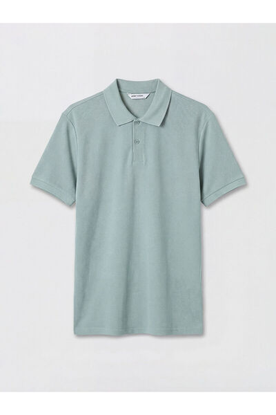 LC Waikiki Nevavm with a Difference Polo Collar Men's T-Shirt