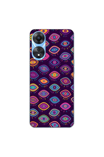 OEM Husa compatibila cu Oppo A78 5G (CPH2483) Silicon Gel Tpu Model Tribal Eyes