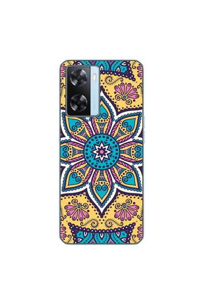 OEM Husa compatibila cu Oppo A57s Silicon Gel Tpu Model Mandala Twilight