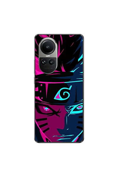 OEM Husa compatibila cu Oppo Reno10 5G Silicon Gel Tpu Model Naruto Purple Sa...