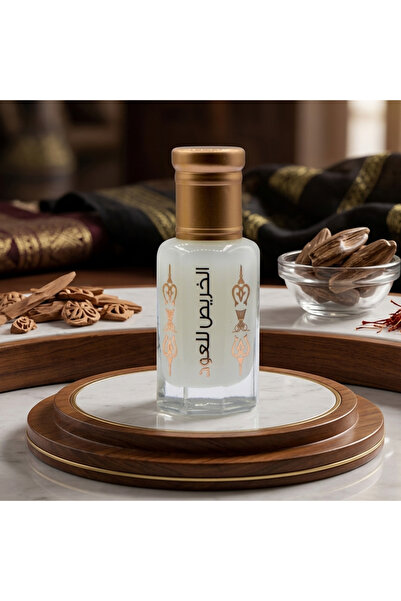 alkhurais زيت عطر المسك النقي الفاخر للجسم (تولة كاملة - 12 مل)