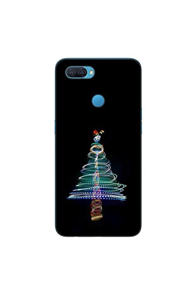OEM Husa compatibila cu Oppo A12 Silicon Gel Tpu Model Craciun Brad Neon