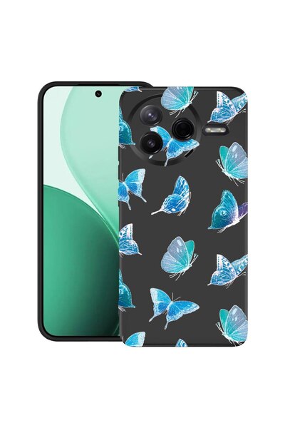 bestcase Υπέρλεπτη Θήκη TPU Συμβατή με Poco F7 Pro, με Σχέδιο Πεταλούδας, 311...