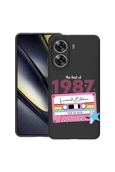 bestcase ¬Æ Husa Slim Silicon pentru Poco X7 Pro, Best Of 1987 - Girl Style, ...