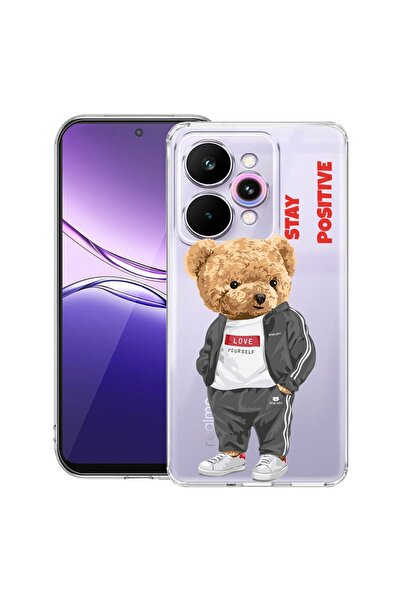 bestcase Διαφανής Λεπτή Θήκη Σιλικόνης Συμβατή με Realme 15 / 15 Pro, Μείνε Θ...