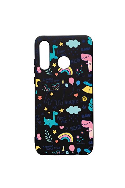 bestcase Husa Silicon Premium compatibila cu Huawei P30 Lite, Unicorn - Dream...