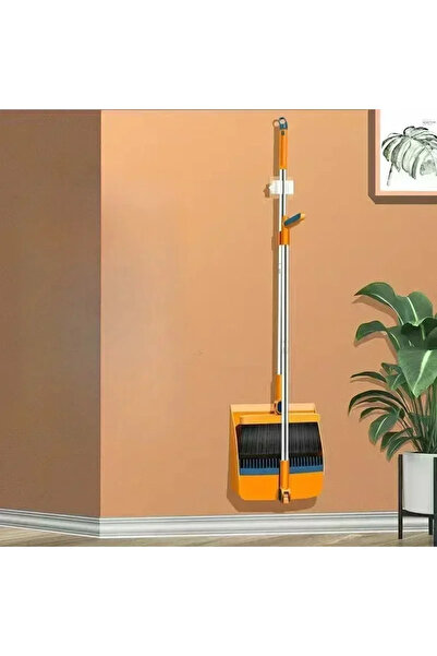 Choice1 Rotating yellow Broom set Household broom broom Dustpan set Brush hea...