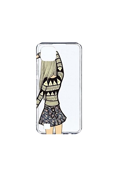 bestcase Husa BestCase¬Æ Clear Silicon 2MM, Compatibila Cu Realme C20, Girl F...