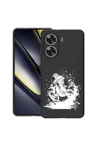 bestcase ¬Æ Husa pentru Poco X7 Pro 5G, MotoCross, Slim Silicon 0.8MM, Antiso...