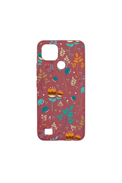 bestcase Silicone Case, Compatible with Realme C21, Spring Flowers, Wear-resi...