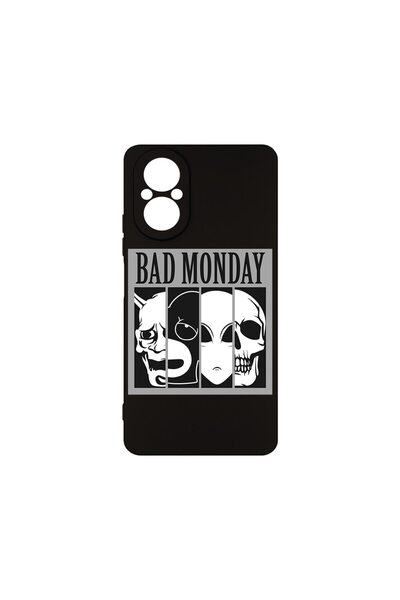 bestcase Θήκη Slim Premium Σιλικόνης 1.2MM, Συμβατή με Realme C67, Bad Monday...