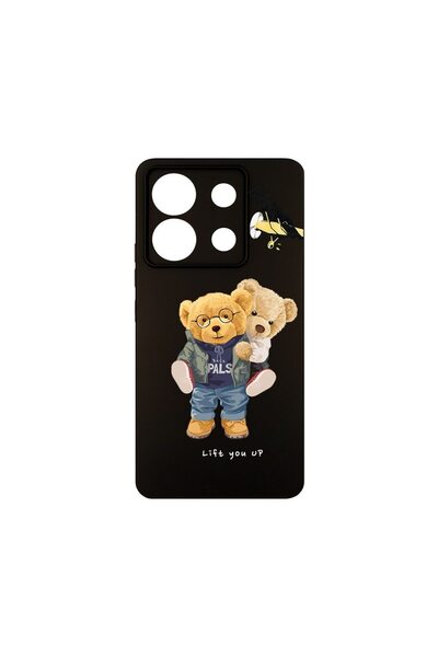 bestcase Husa BestCase® Silicon Premium, Compatibilă cu Poco X6 5G, Ursuleț T...