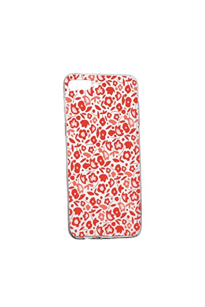 bestcase Θήκη με σχέδιο κόκκινων λουλουδιών, για LG K9, ανθεκτική στη φθορά, ...