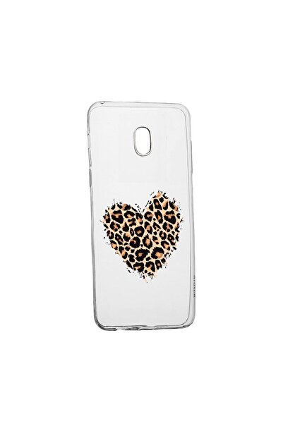 bestcase Husa Silicon Compatibila Cu Nokia 1.3, Leopard Heart, rezistenta la ...
