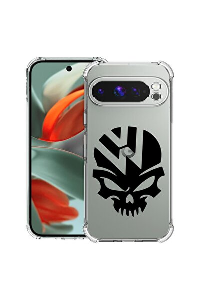 bestcase ¬Æ Husa pentru Google Pixel 9 Pro XL, Anti Shock 1.5MM, VW Skull, Pr...