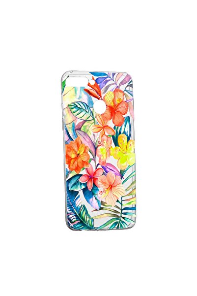 bestcase Husa de protectie, Flori tropicale, pentru Huawei Y6 Prime 2018, rez...