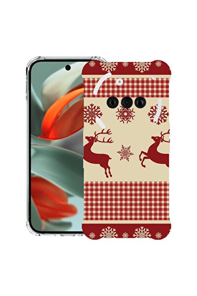 bestcase ¬Æ Husa compatibila Nothing Phone (3a), Anti Shock 1.5MM, Xmas Patte...