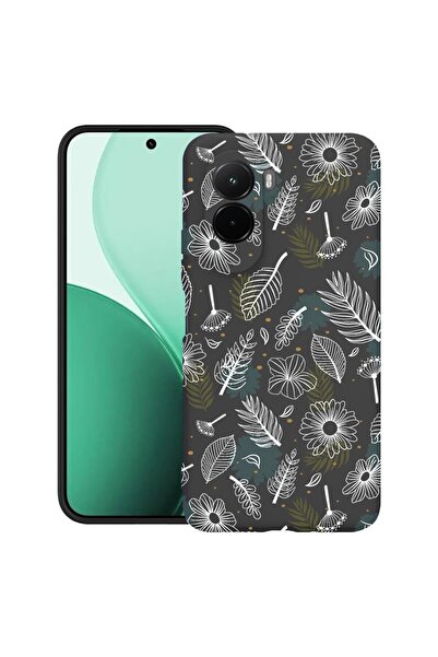 bestcase Υπέρλεπτη Θήκη TPU Συμβατή με Poco M7, με Σχέδιο Λουλουδιών, 3119618...