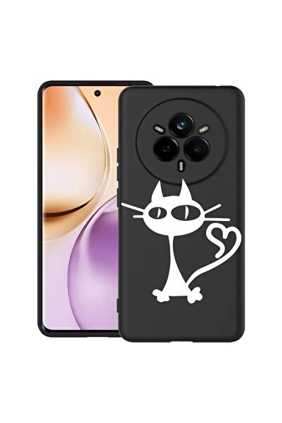bestcase Husă pentru Realme 14 Pro 5G, Cat, Silicon subțire 0.8MM, Antișoc, P...