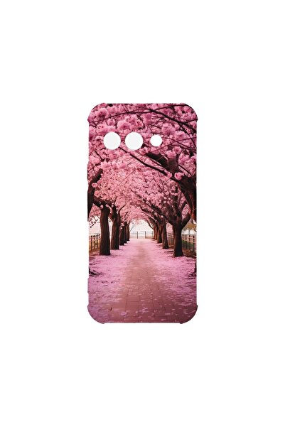 bestcase Калъф за Google Pixel 9a, BestCase® Anti Shock 1.5MM, Дървета с чере...