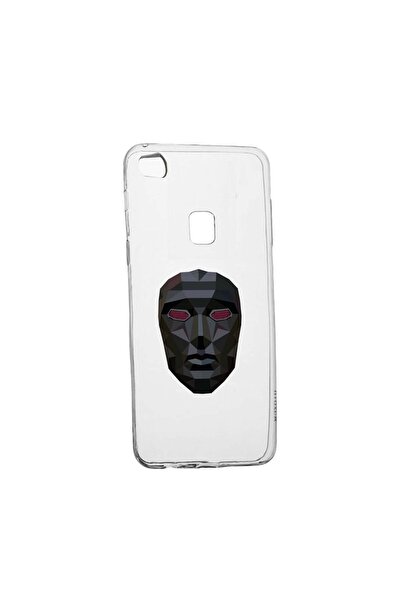 bestcase Husa Silicon Compatibila Cu Huawei P10 Lite, Squid Game Mask Front M...