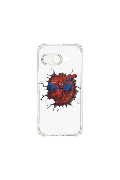 bestcase Калъф за Google Pixel 9a, BestCase® Anti Shock 1.5MM, Спайдърмен, Уд...