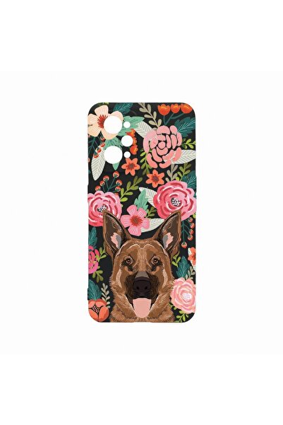 bestcase Silicone Case, Compatible with Realme GT Neo 3T, Dog and Flowers, We...