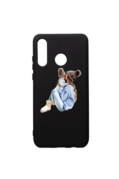 bestcase Husa de protectie Huawei P30 Lite, Girl Mom, silicon, cu interiorul ...