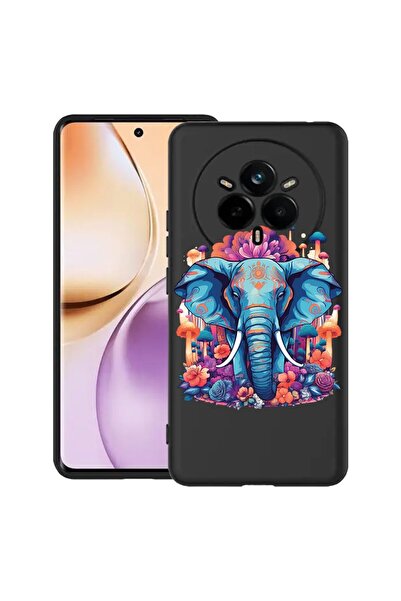 bestcase Husă pentru Realme 14 Pro Plus 5G, Culori de vis - Elefant, Silicon ...