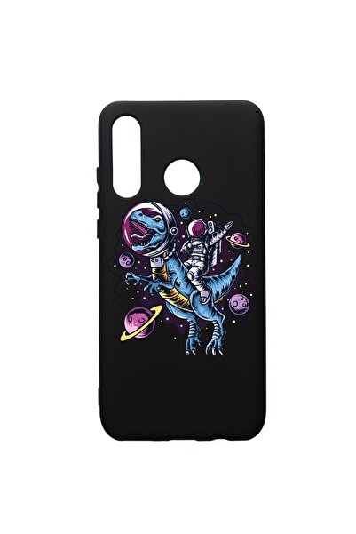 bestcase Husa Silicon Premium compatibila cu Huawei P30 Lite, Astronaut Ride,...