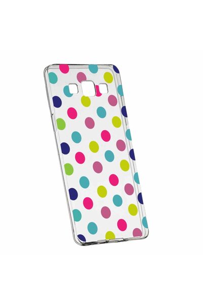bestcase Husa Silicon, Transparent, Slim, Dots Color, Huawei MATE 10