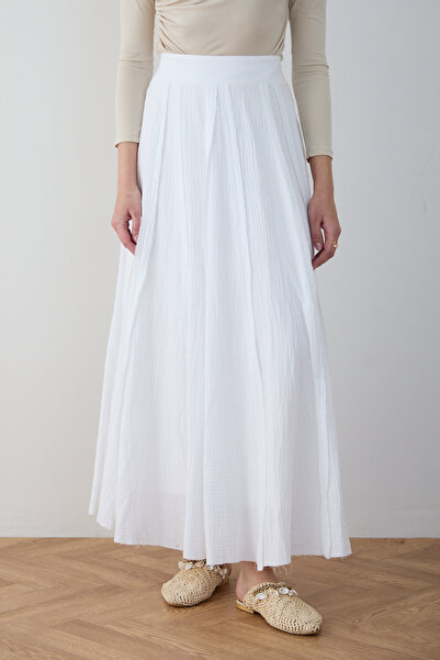 Melike Tatar Muslin Piece Skirt 32-2850