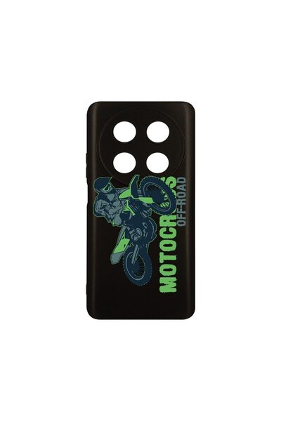 bestcase Λεπτή Θήκη Σιλικόνης 0.8MM, Συμβατή με Huawei Nova 12i, Motocross, Π...