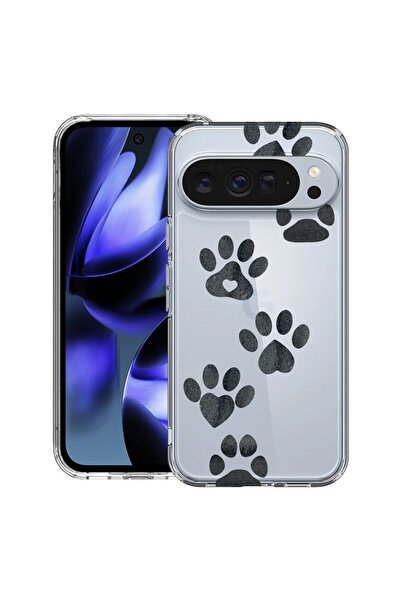 bestcase ¬Æ Husa pentru Google Pixel 10 / Pixel 10 Pro cu Design Dog Paw, Cle...