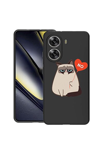 bestcase ¬Æ Husa pentru Poco X7 Pro 5G, Meme - Grumpy Says No, Slim Silicon 0...