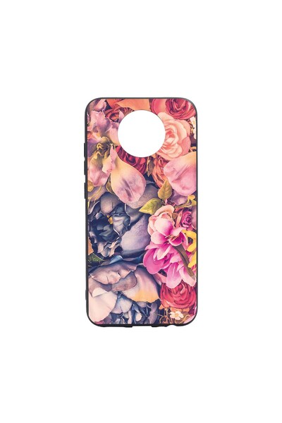 bestcase Θήκη σιλικόνης συμβατή με Nokia C10, Φλοράλ, ανθεκτική στη φθορά, αν...