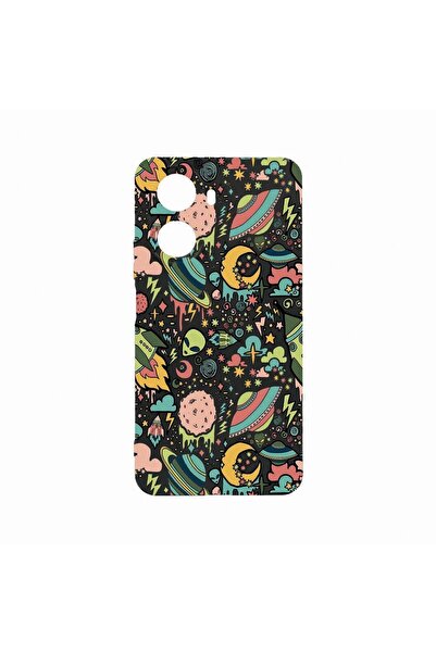 bestcase Θήκη, Συμβατή με Huawei Nova 10 SE, Σχέδιο Σύμπαν, Πλανήτες, UFO, Αν...