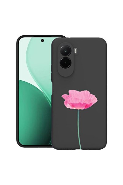 bestcase Θήκη TPU Υπέρλεπτη Συμβατή με Poco M7, με Σχέδιο Τριαντάφυλλο - Παστ...