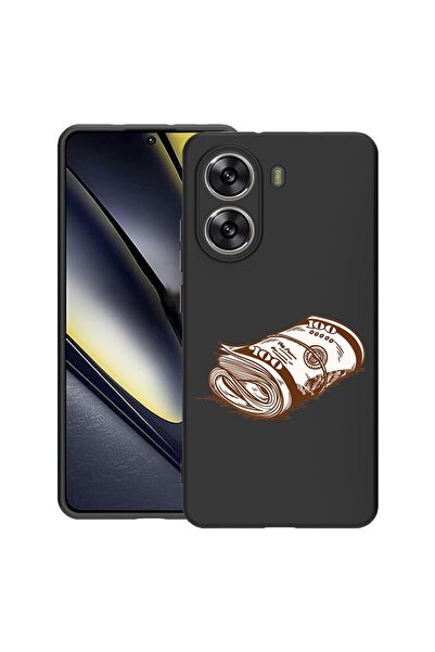 bestcase Калъф за Poco X7 Pro 5G, Money, тънък силиконов 0.8ММ, противоударен...