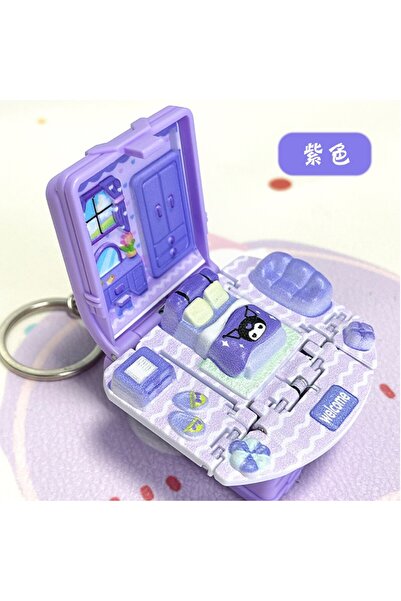 Choice C 3D Sanrio Folding Pop-up Book Mini Keychain Astronaut Educational Ca...