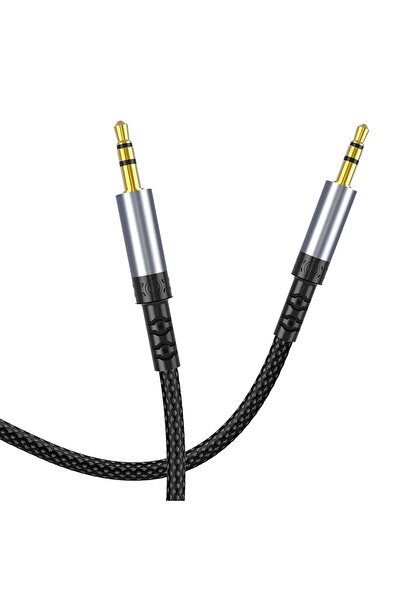 Lito Καλώδιο ήχου 3.5mm Jack σε Jack, επιχρυσωμένο, 1μ, μαύρο