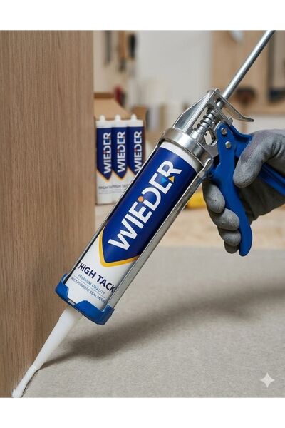 WIEDER Güçlü Korniş ve Montaj Yapıştırıcısı 290ml Beyaz