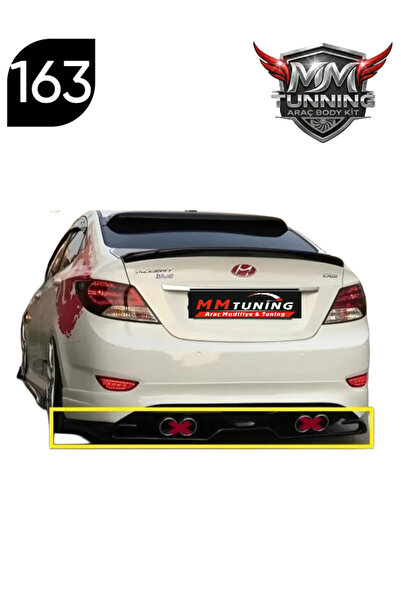 MMTUNNİNG HYUNDAİ ACCENT BLUE VOLTEX DİFÜZÖR (BOYASIZ GÖNDERİLECEKTİR)