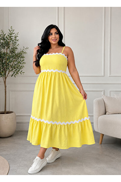 OEM Casual dress, elastic, maximum bust 130 cm, fits S-XXL, white details, th...