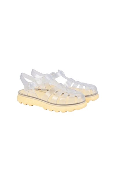 IGOR SANDALE VEGA CRISTAL MĂRIMEA 36-40 - TRANSPARENT-GALBEN